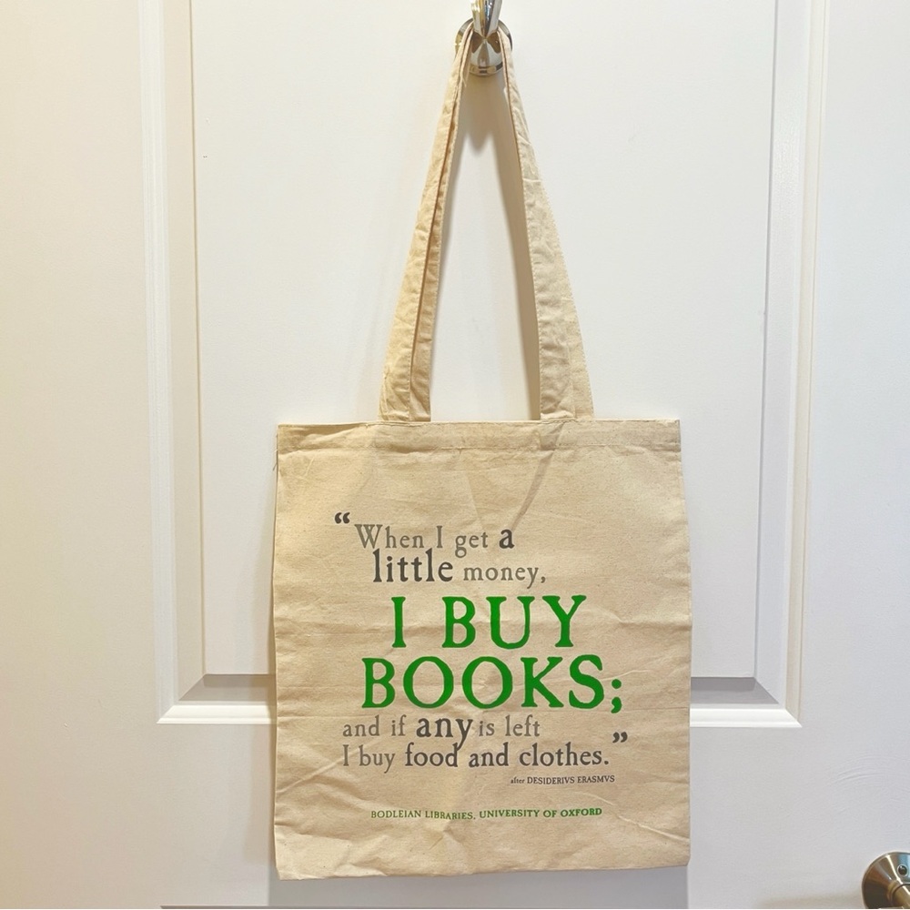 Literary Tote Bag from Oxford University/Bodleian Library, NWOT